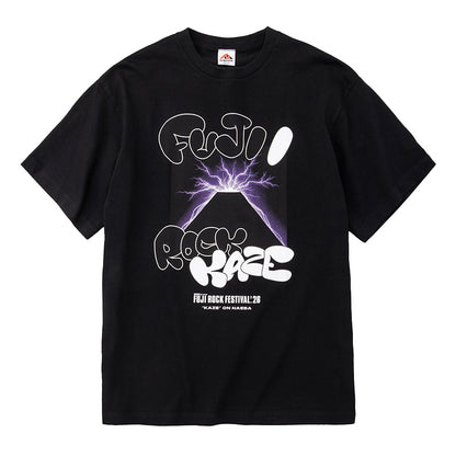🌾 Fujii Kaze - Fujii Kaze x Fuji Rock '26 - Official Collaboration T-shirt (BLACK) ♪︎ - 【中期預購-7月下旬】