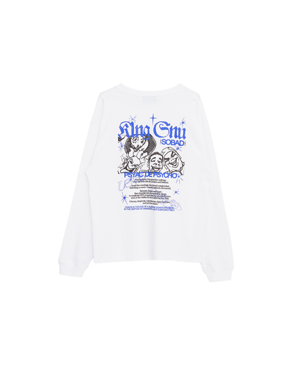 👑🐂 King Gnu - CEN+RAL Tour 2026 - SOBAD L/S TEE (WHITE