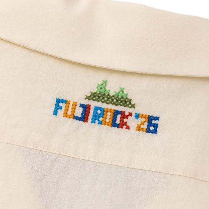 🌾 Fujii Kaze - Fujii Kaze x Fuji Rock '26 - Official Collaboration Shirt (IVORY) ♪︎ - 【中期預購-7月下旬】