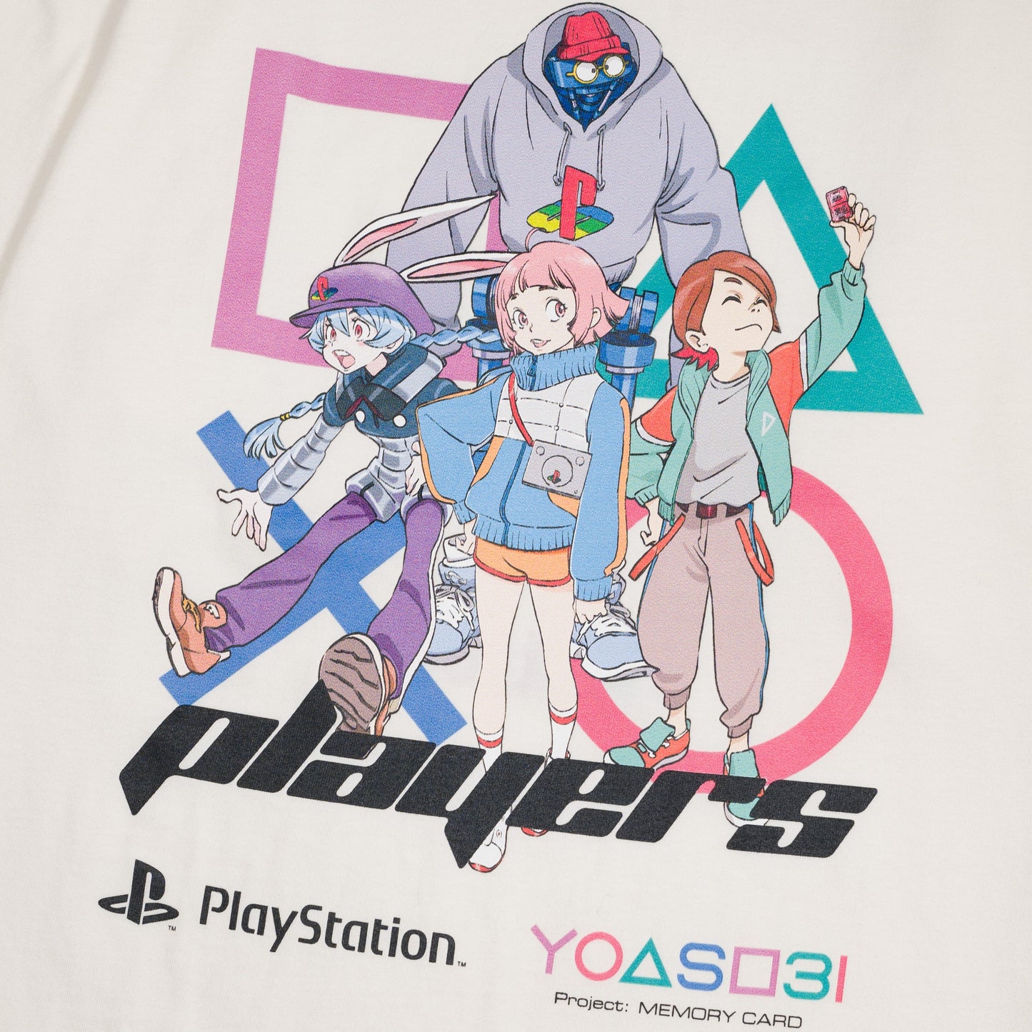 ⭐ YOASOBI - vaultroom × PLAYERS - TEE / Off White ♪︎ - 【長期預購-6月中旬】