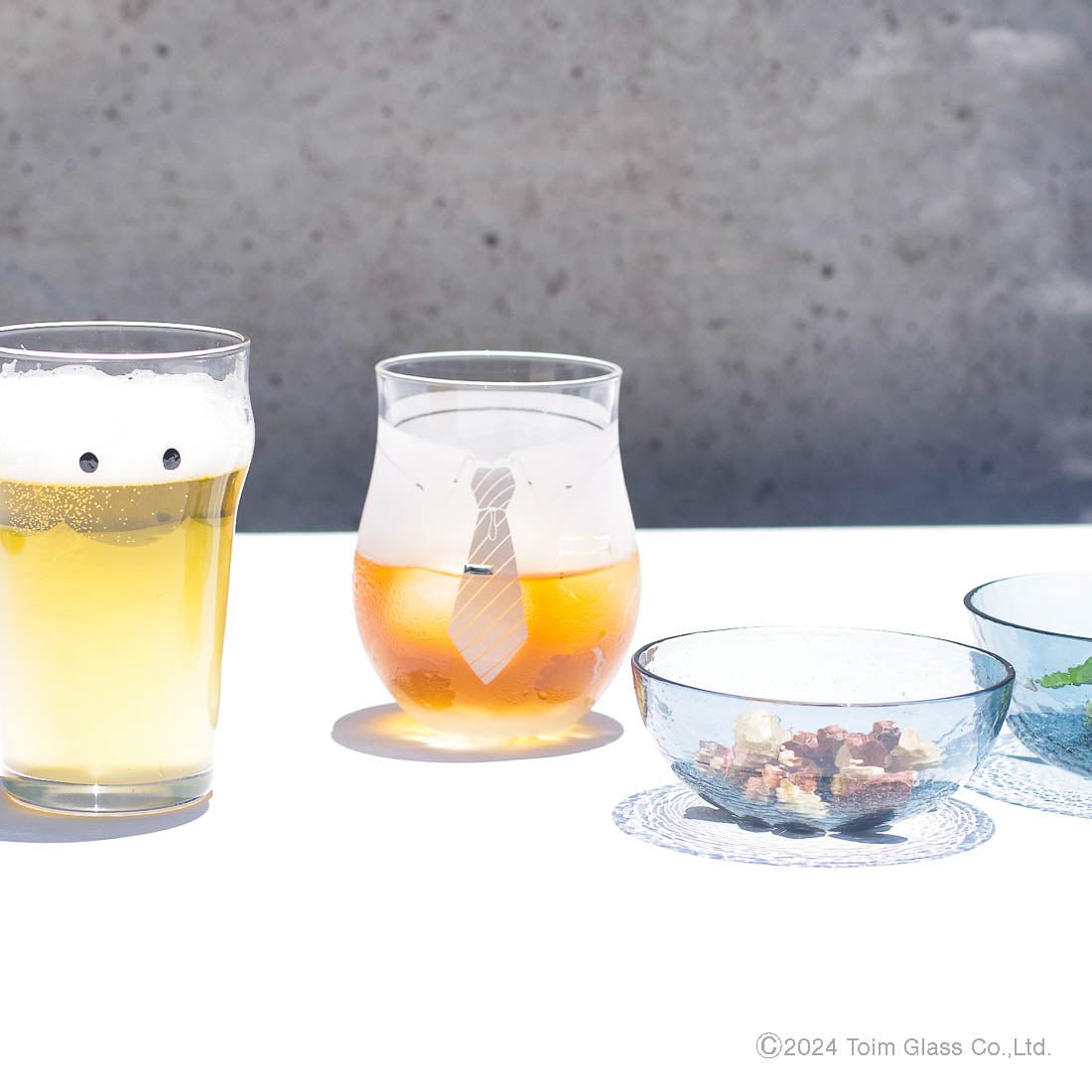 Tomi Label TOKYO - Chubby玻璃杯 - 領帶款 ♪︎