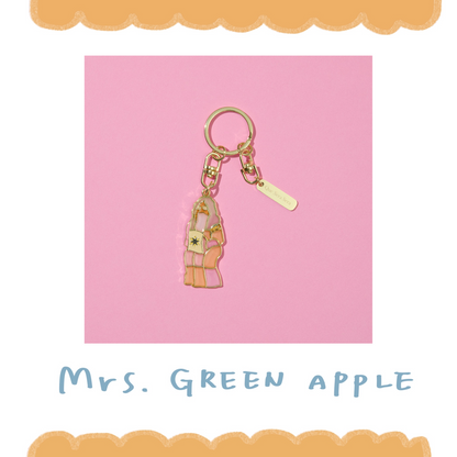 🍏 Mrs. GREEN APPLE - 『Wonder Museum』 - 彩繪玻璃鑰匙圈(Que Sera Sera) ♪︎ - 【長期預購-202606】