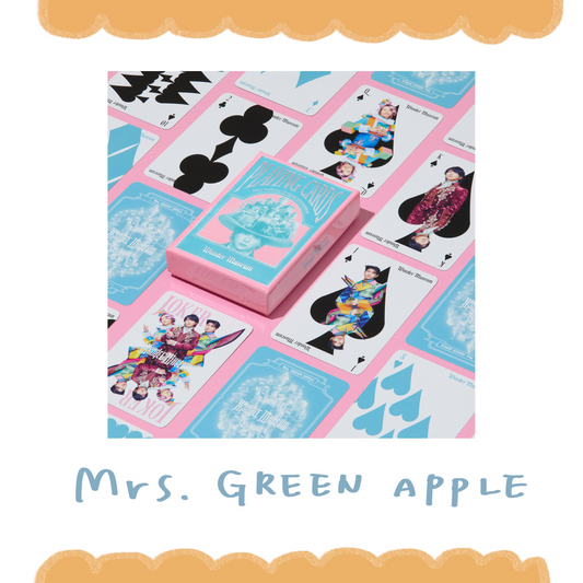 🍏 Mrs. GREEN APPLE - 『Wonder Museum』 - 撲克牌 ♪︎ - 【長期預購-202606】