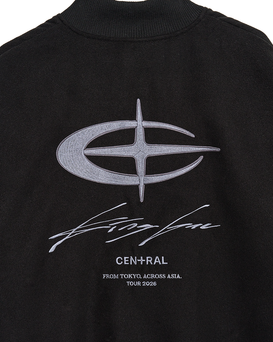 👑🐂 King Gnu - CEN+RAL Tour 2026 - CEN+RAL STADIUM JACKET (BLACK
