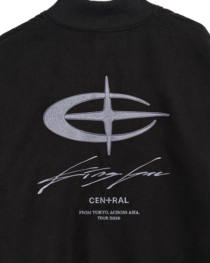 👑🐂 King Gnu - CEN+RAL Tour 2026 - CEN+RAL STADIUM JACKET (BLACK) ♪︎ - 【長期預購-202607】