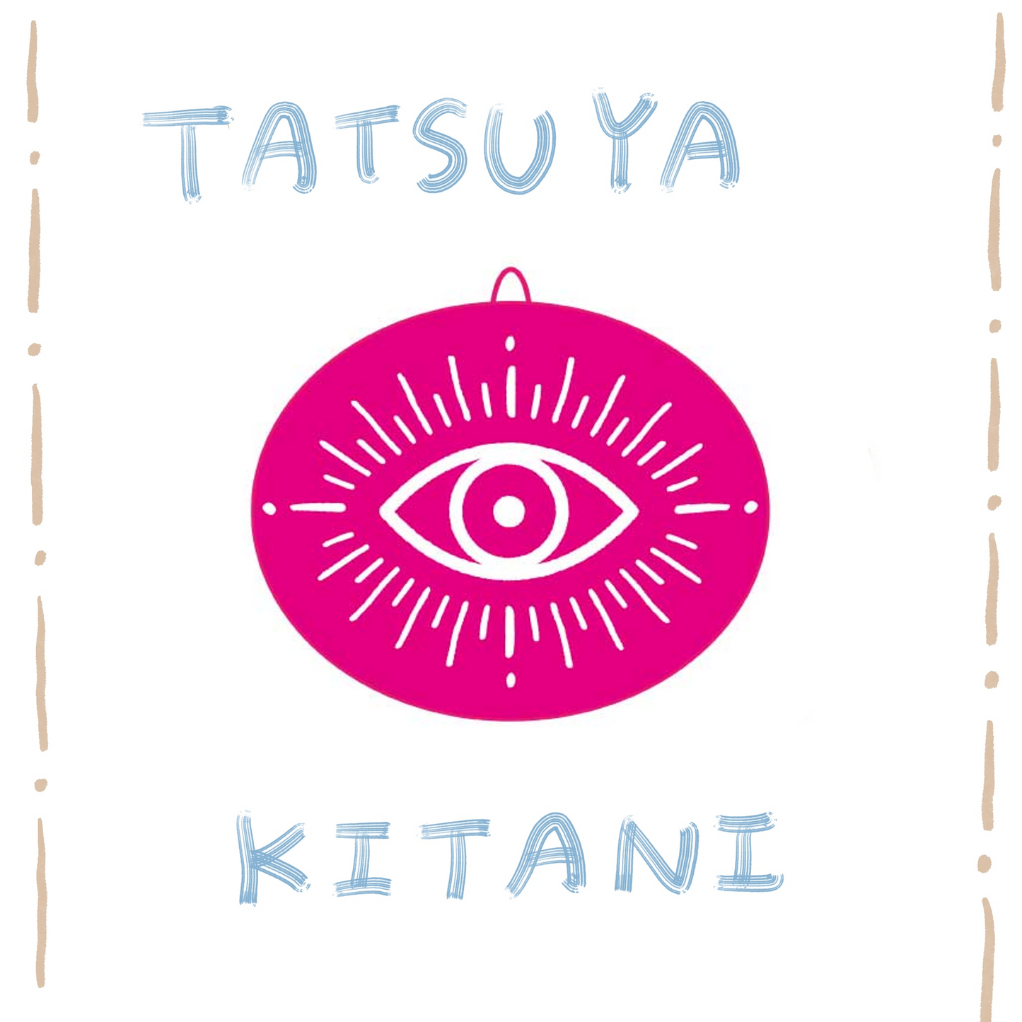 🎸 Kitani Tatsuya - CREPUSCULAR - 紓壓鑰匙圈爆握 Pink ♪︎