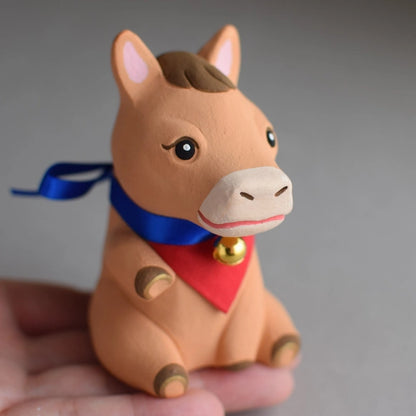 城南窯 - 新年手作2026 - 招福馬之介 (棕馬) ♪︎ - 【中期預購-202602】