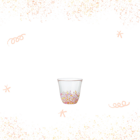 津輕玻璃 - SAKURA SAKURA - 櫻與油菜 FREE CUP ♪︎