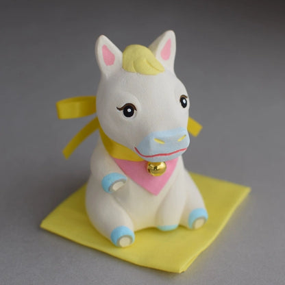 城南窯 - 新年手作2026 - 招福馬之介 (白馬) ♪︎ - 【中期預購-202602】