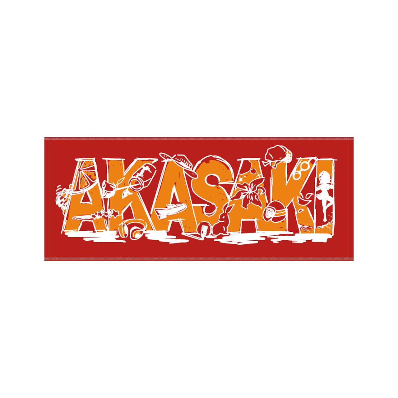 🟥 AKASAKI - 「last YOUNG」 - 毛巾 ♪︎