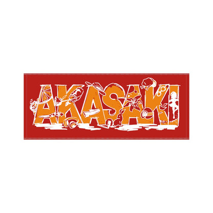 🟥 AKASAKI - 「last YOUNG」 - 毛巾 ♪︎