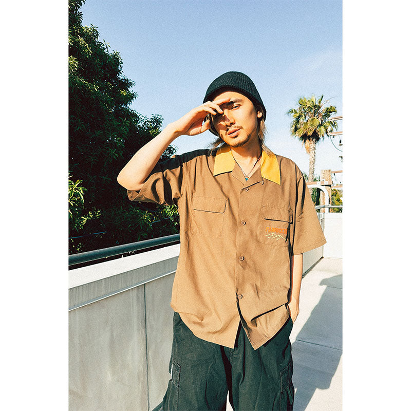 🌾 Fujii Kaze - Fujii Kaze x Fuji Rock '26 - Official Collaboration Shirt (BROWN) ♪︎ - 【中期預購-7月下旬】