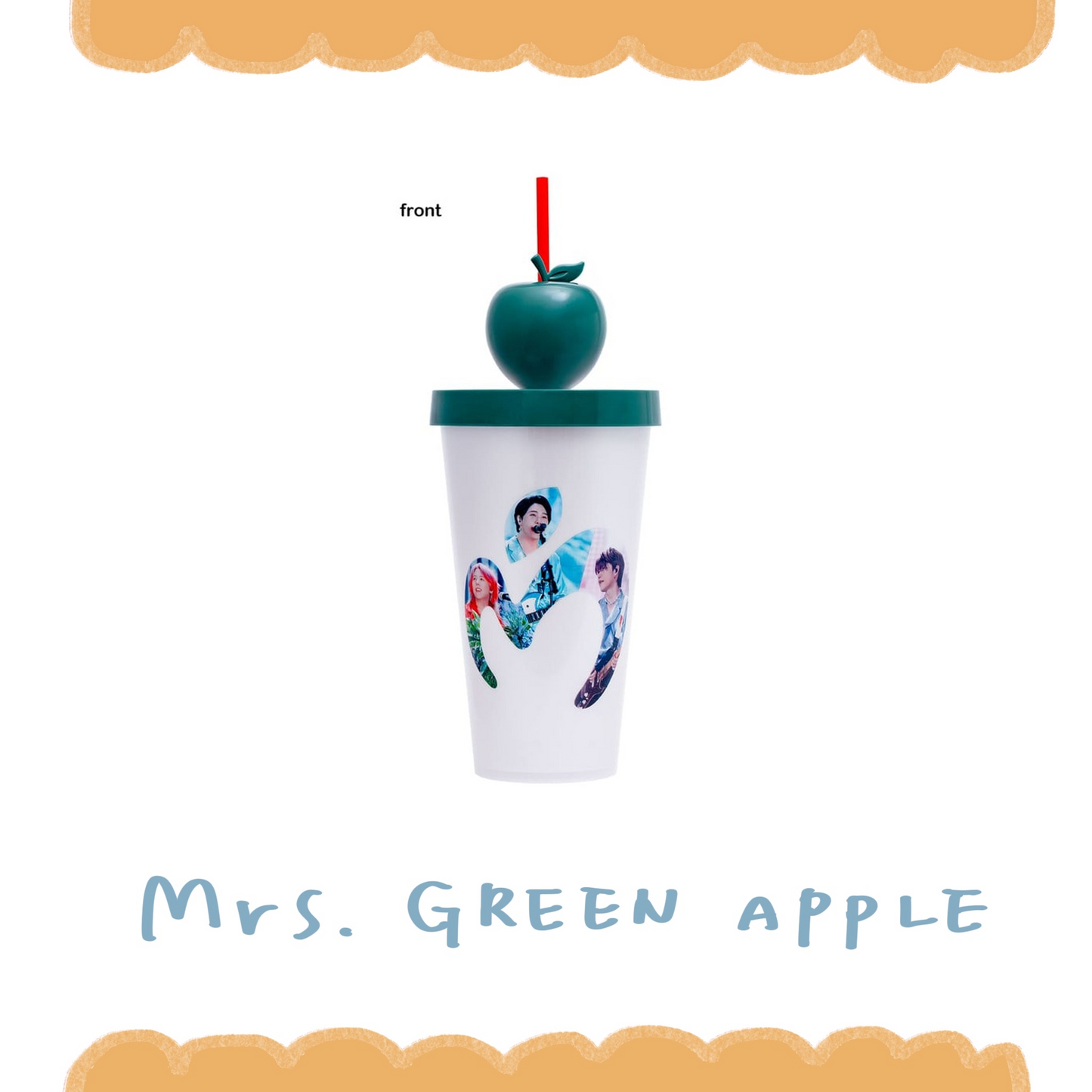 🍏 Mrs. GREEN APPLE - MGA MAGICAL 10 YEARS FILM - 飲料杯(套) ♪︎ - 【長期預購-202603】