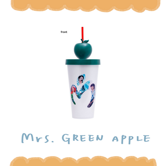 🍏 Mrs. GREEN APPLE - MGA MAGICAL 10 YEARS FILM - 飲料杯(套) ♪︎ - 【長期預購-202603】