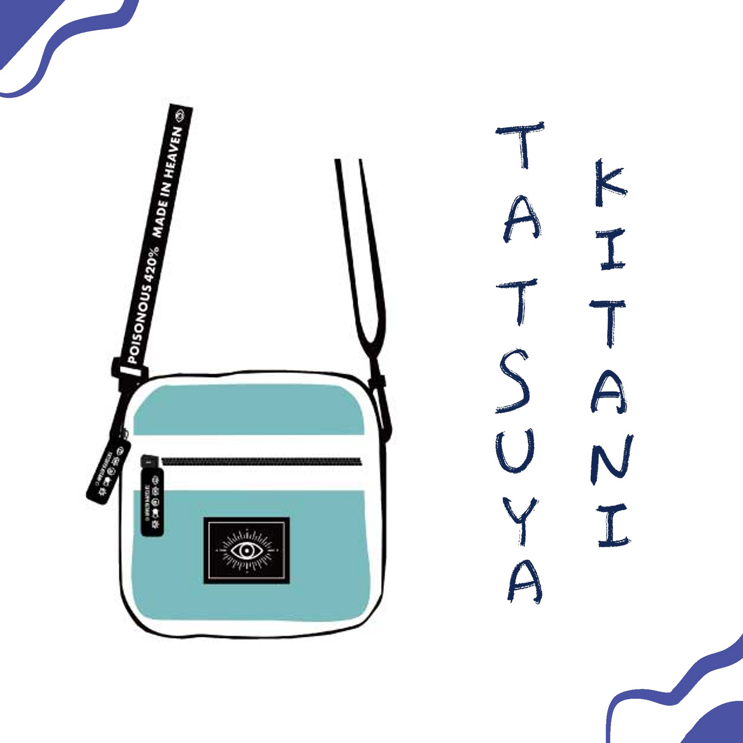 🎸 Kitani Tatsuya - CREPUSCULAR - 肩背包 Base Color ♪︎