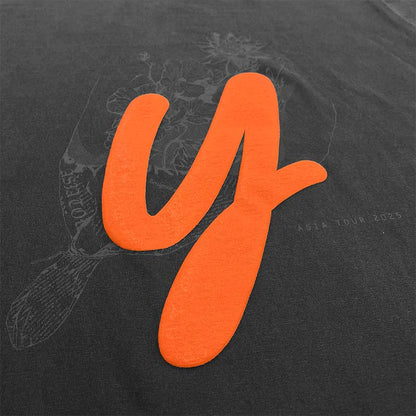 🌪️ 優里 - YUURI ASIA TOUR 2025 - 凸紋印花長袖 T-shirt ♪︎ - 【中期預購-202601】