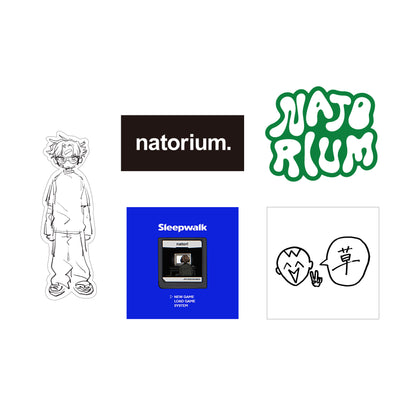 🎧 NATORI - 束口袋/貼紙組 ♪︎