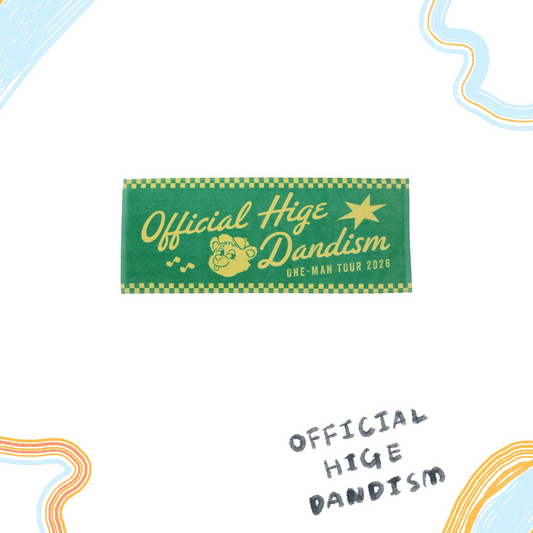 🎹 Official髭男dism - one-man tour 2026 - 毛巾 ♪︎ - 【中期預購-5月下旬】