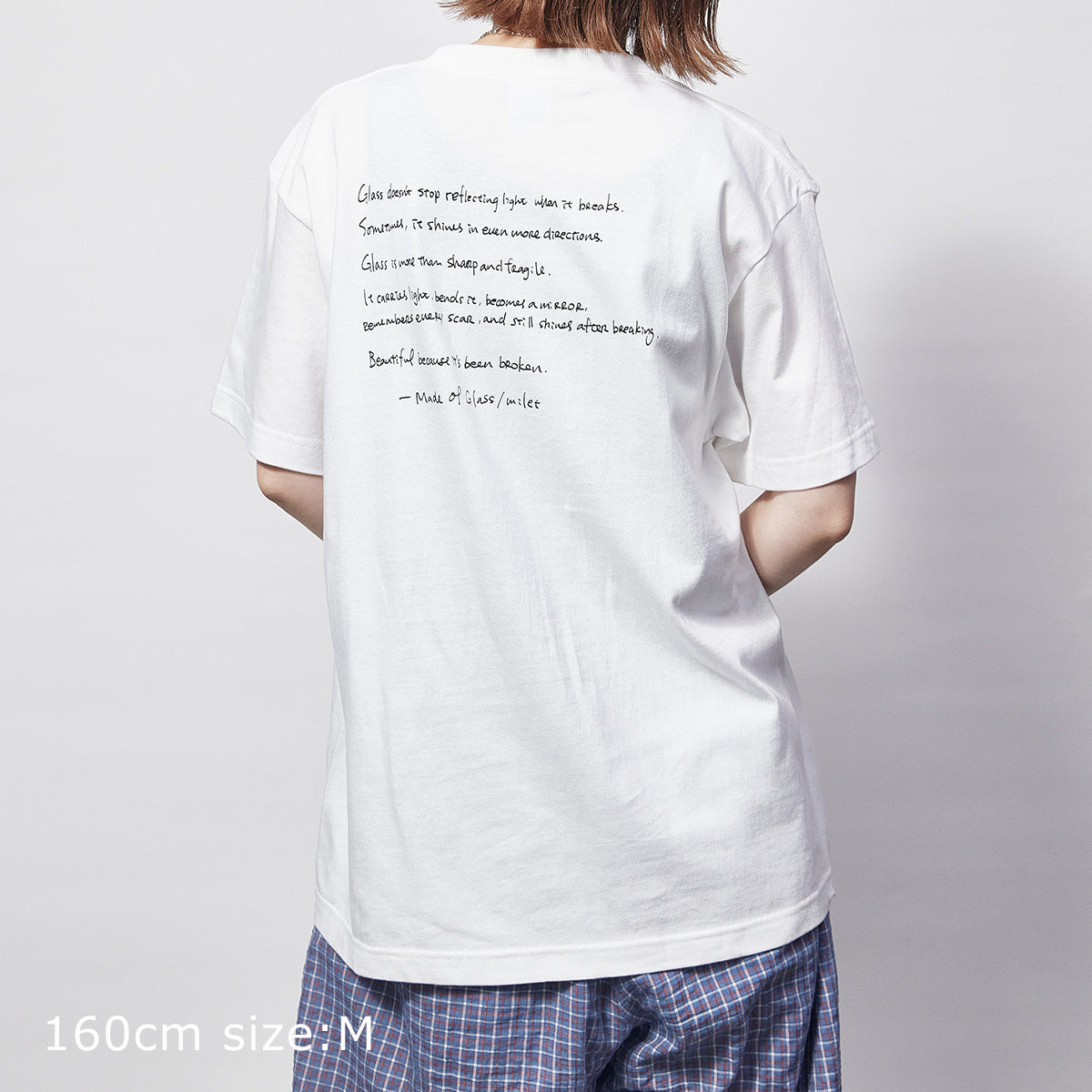 🎈 milet - milet live tour “Made of Glass” - Made of Glass ～Flower Heart～ T-shirt ♪︎