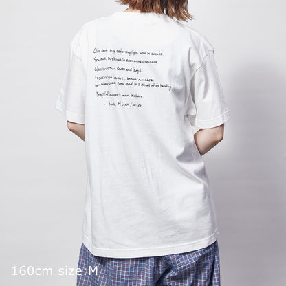 🎈 milet - milet live tour “Made of Glass” - Made of Glass ～Flower Heart～ T-shirt ♪︎
