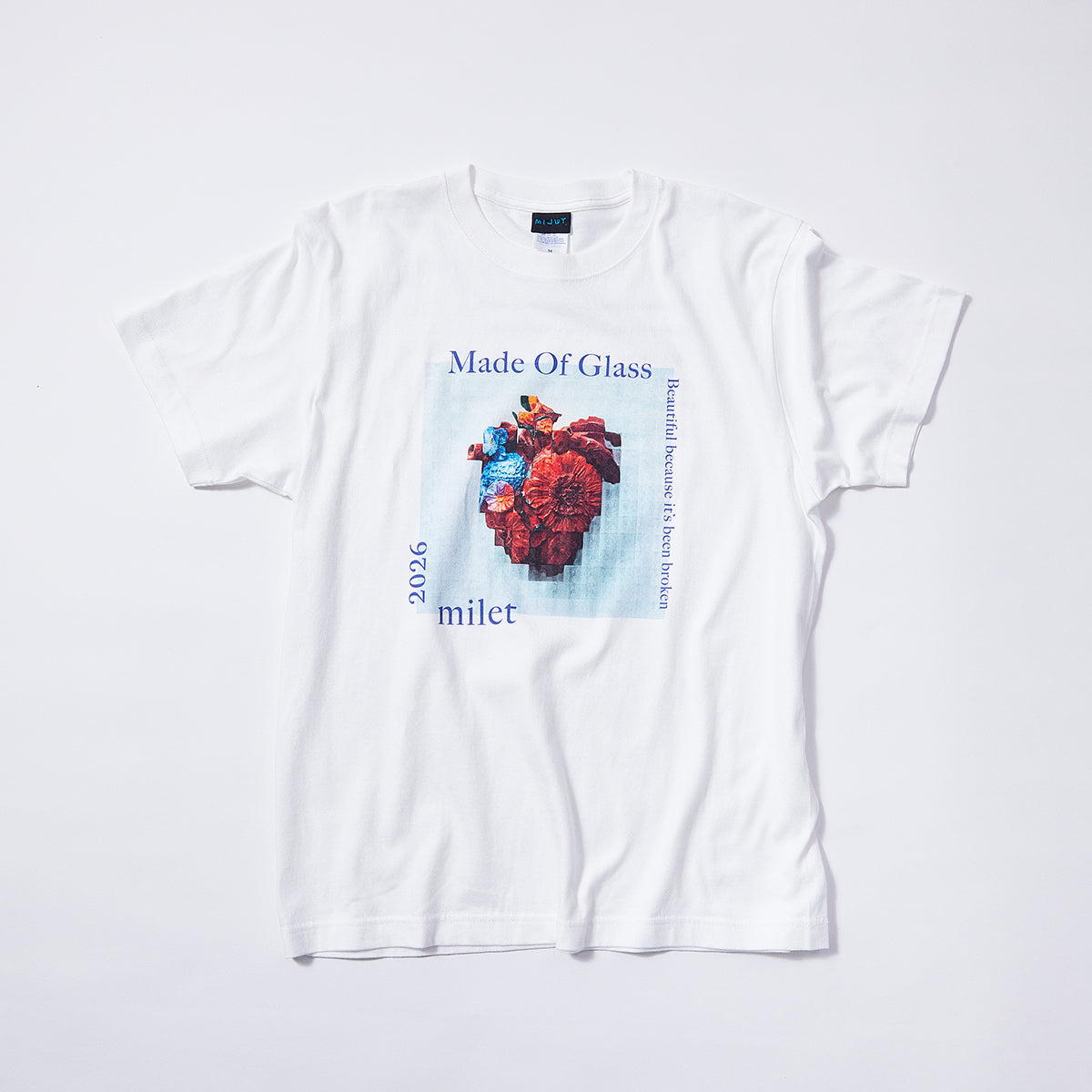 🎈 milet - milet live tour “Made of Glass” - Made of Glass ～Flower Heart～ T-shirt ♪︎