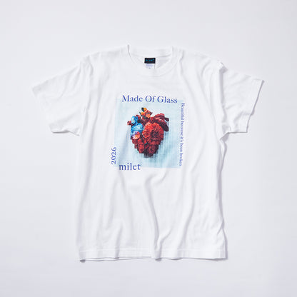 🎈 milet - milet live tour “Made of Glass” - Made of Glass ～Flower Heart～ T-shirt ♪︎