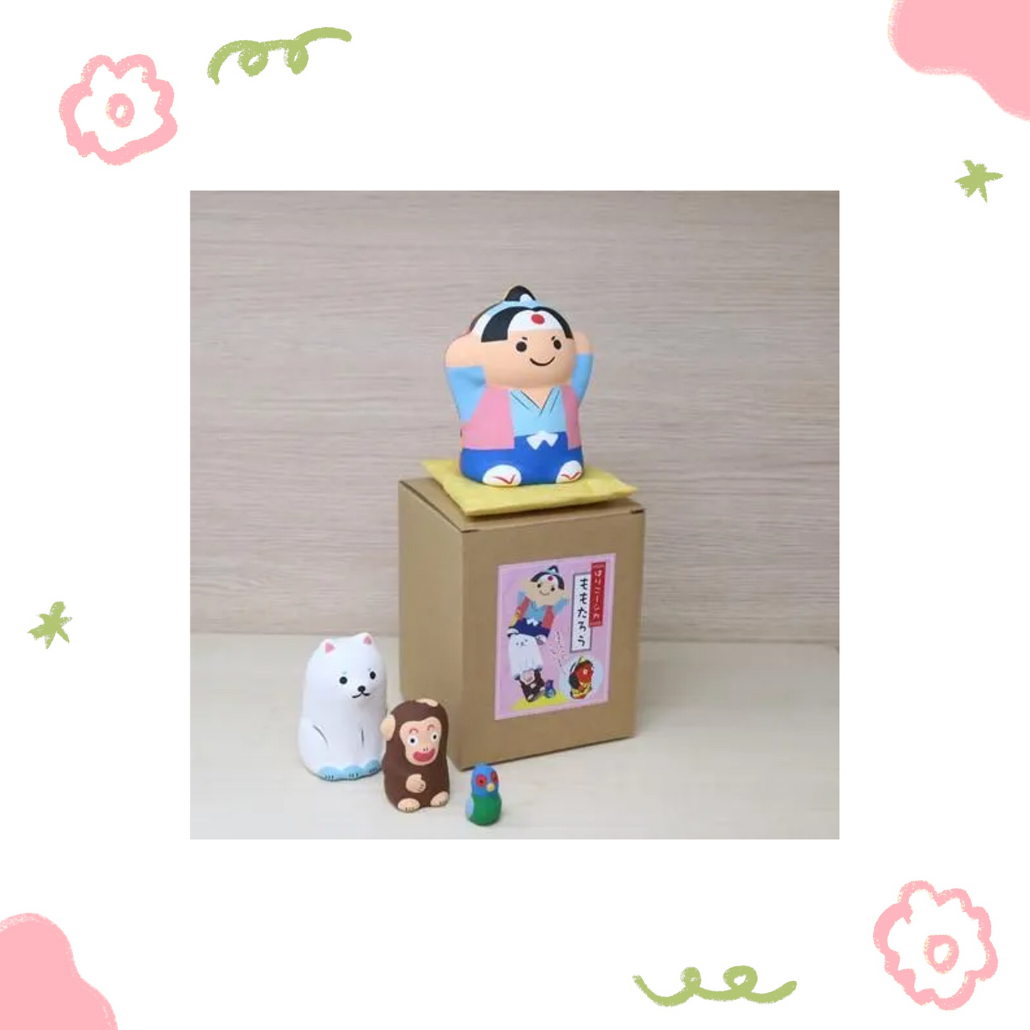 一千乃 - 和紙工藝俄羅斯娃娃 - 桃太郎 ♪