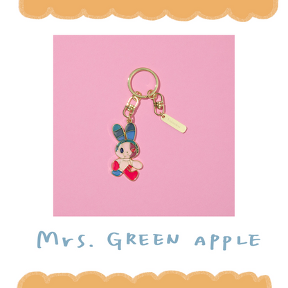 🍏 Mrs. GREEN APPLE - 『Wonder Museum』 - 彩繪玻璃鑰匙圈(Unloveless) ♪︎ - 【長期預購-202606】