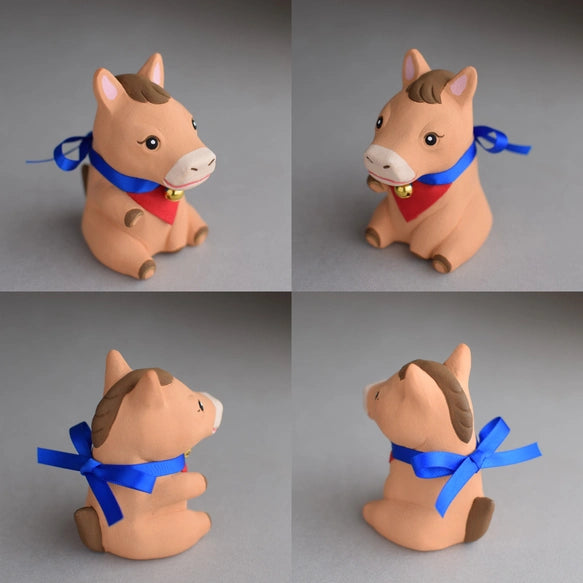 城南窯 - 新年手作2026 - 招福馬之介 (棕馬) ♪︎ - 【中期預購-202602】