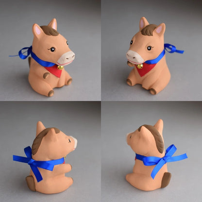 城南窯 - 新年手作2026 - 招福馬之介 (棕馬) ♪︎ - 【中期預購-202602】