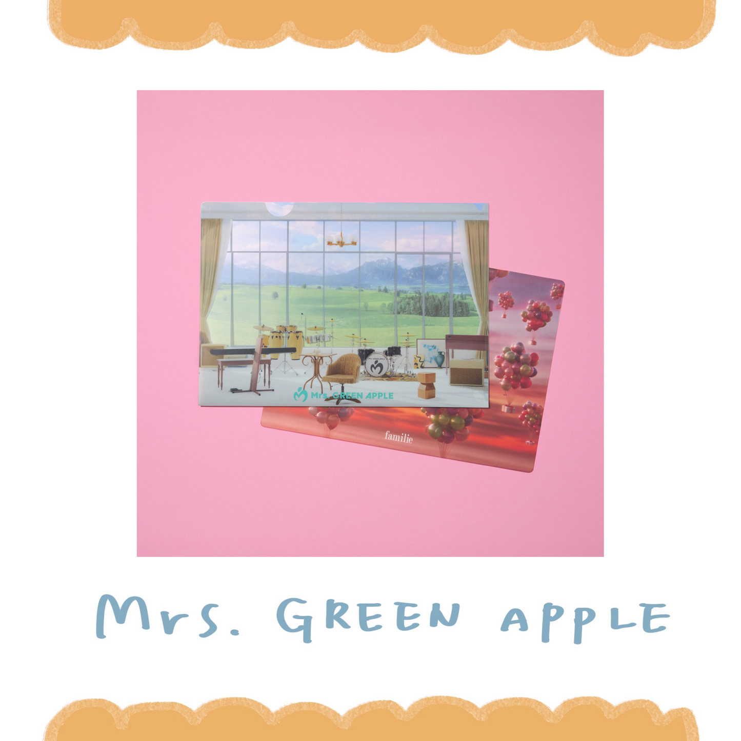 🍏 Mrs. GREEN APPLE - 『Wonder Museum』 - familie 資料夾&墊板 ♪︎ - 【長期預購-202606】