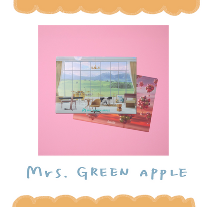 🍏 Mrs. GREEN APPLE - 『Wonder Museum』 - familie 資料夾&墊板 ♪︎ - 【長期預購-202606】