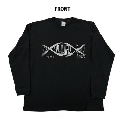 🌪️ 優里 - YUURI ASIA TOUR 2025 - 金屬Logo 長袖T-Shirt ♪︎ - 【中期預購-12月中旬】