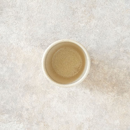 喜多窯霞仙 - 繪瀨戶 - 赤繪豬口杯 ♪︎