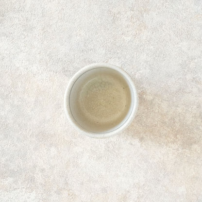 喜多窯霞仙 - 繪瀨戶 - 陶胎染付豬口杯 ♪︎