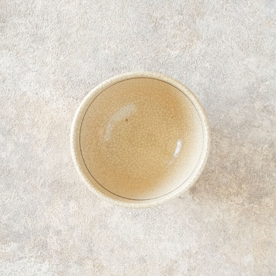 喜多窯霞仙 - 繪瀨戶 - 赤繪飯碗 ♪︎