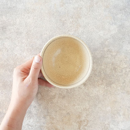 喜多窯霞仙 - 繪瀨戶 - 赤繪飯碗 ♪︎