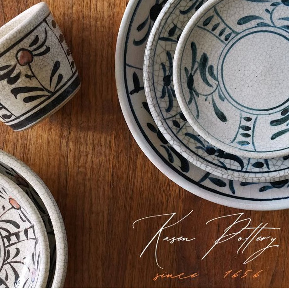 喜多窯霞仙 - 繪瀨戶 - 赤繪飯碗 ♪︎