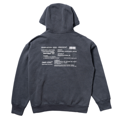 🐟 sakanaction - SAKANACTION 2025 WINTER - (SKN-CTN) ZIP HOODIE ♪︎