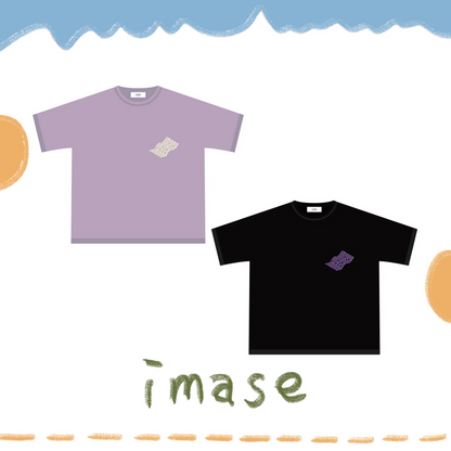 🎨 imase - Remake -  WAVE LOGO 短袖上衣 ♪︎