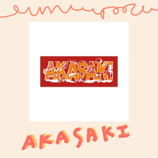 🟥 AKASAKI - 「last YOUNG」 - 毛巾 ♪︎