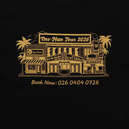 🎹 Official髭男dism - one-man tour 2026 - T-Shirt Black 130 ♪︎
