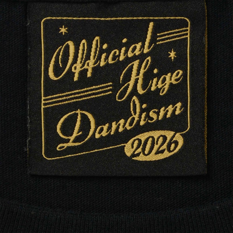 🎹 Official髭男dism - one-man tour 2026 - T-Shirt Black 130 ♪︎