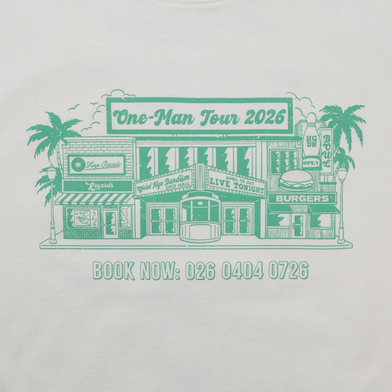 🎹 Official髭男dism - one-man tour 2026 - T-Shirt White ♪︎