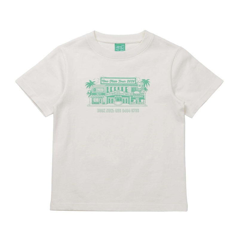 🎹 Official髭男dism - one-man tour 2026 - T-Shirt White 130 ♪︎