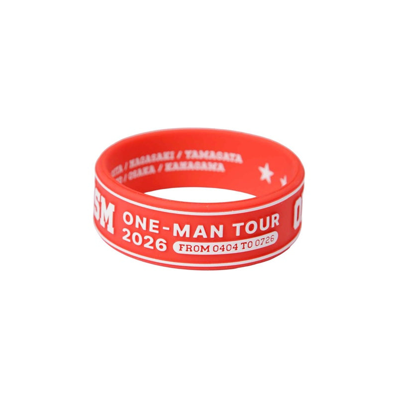 🎹 Official髭男dism - one-man tour 2026 - 橡膠手環 ♪︎