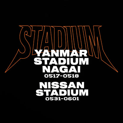 🎹 Official髭男dism - LIVE at STADIUM 2025 - STADIUM短袖上衣 ♪︎ - 【長期預購-2025年5月下旬】