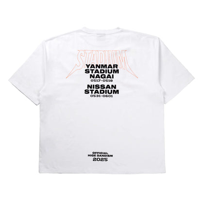 🎹 Official髭男dism - LIVE at STADIUM 2025 - STADIUM短袖上衣 ♪︎ - 【長期預購-2025年5月下旬】