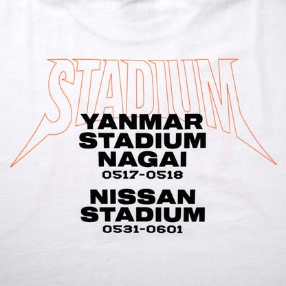 🎹 Official髭男dism - LIVE at STADIUM 2025 - STADIUM短袖上衣 ♪︎ - 【長期預購-2025年5月下旬】