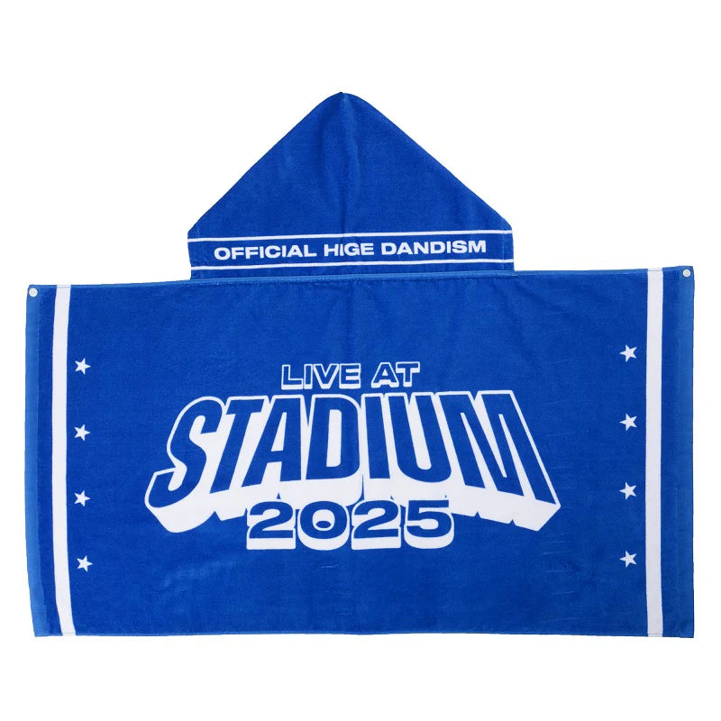 🎹 Official髭男dism - LIVE at STADIUM 2025 - 毛巾/連帽毛巾 ♪︎ - 【長期預購-2025年5月下旬】